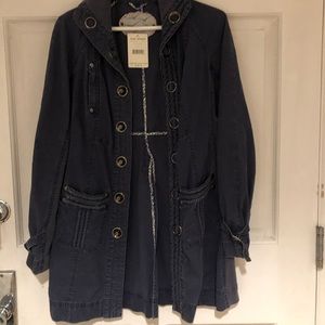Free People Jacket Coat size 2 NEW w/Tags